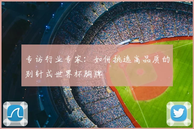 专访行业专家:如何挑选高品质的别针式世界杯胸牌