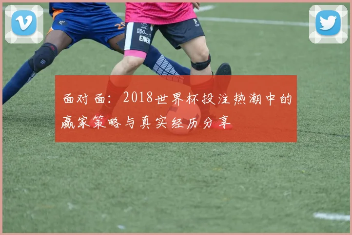 面对面:2018世界杯投注热潮中的赢家策略与真实经历分享